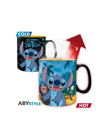 Taza termocolora abystyle lilo & stitch