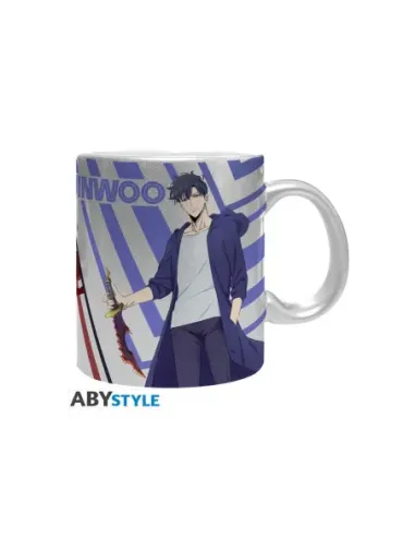 Taza abystyle solo leveling jinwoo e igris 320 ml