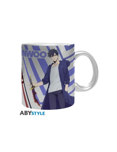 Taza abystyle solo leveling jinwoo e igris 320 ml