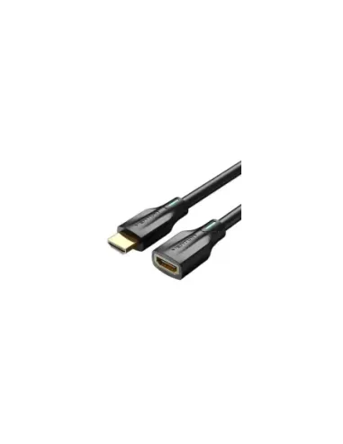 Cable Alargador HDMI 8K Vention AHBBF/ HDMI Macho - HDMI Hembra/ 1m/ Negro