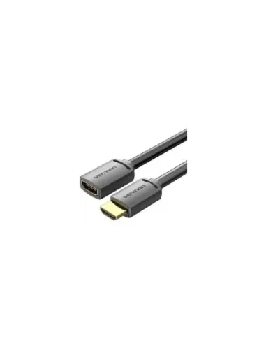Cable Alargador HDMI 4K Vention AHCBF/ HDMI Macho - HDMI Hembra/ 1m/ Negro
