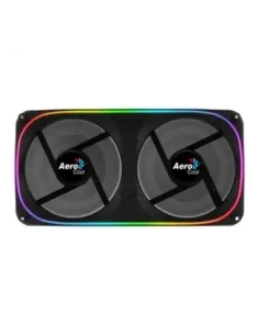 Ventilador de caja dual aerocool astro argb 2x 120mm
