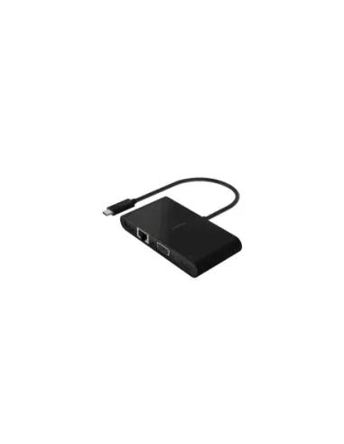 Belkin AVC004BTBK base para portátil y replicador de puertos USB 3.2 Gen 1 (3.1 Gen 1) Type-C Negro