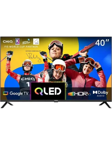 Tv chiq 40pulgadas qled l40qg7v fhd google tv hdmi usb