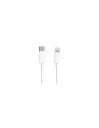 Cable USB 2.0 Tipo-C Lightning Xiaomi BHR4421GL/ USB Tipo-C Macho - Lightning Macho/ Hasta 18W/ 480Mbps/ 1m/ Blanco