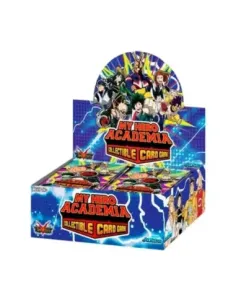 Juego de cartas my hero academia booster box display ola 1 (24 unidades) inglés