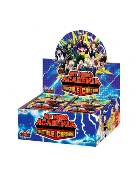 Juego de cartas my hero academia booster box display ola 1 (24 unidades) inglés