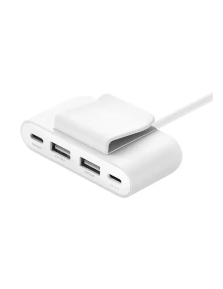 Hub belkin usb tipo c 4 en 1 blanco