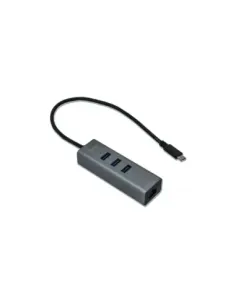 Hub i - tec usb - c con 3 puertos usb 3.0 y ethernet glan rj - 45