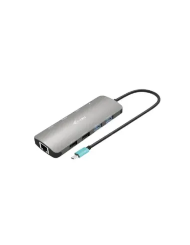 Nano docking station i - tec usb - c metal nano 2x display docking station + power delivery 100 w