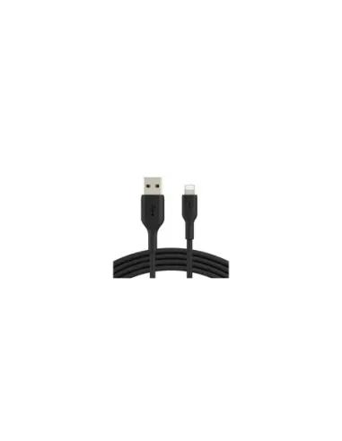 Belkin CAA001BT2MBK cable de conector Lightning 2 m Negro