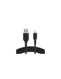 Cable lightning a usb tipo a belkin 3m -  macho - macho -  negro