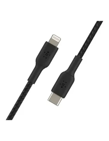 Cable lightning a usb tipo c belkin 1m -  macho - macho -  negro