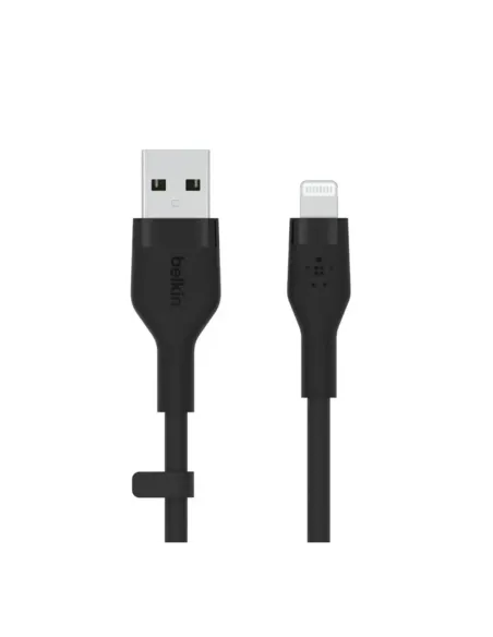 Cable lightning a usb tipo a belkin 1m -  macho - macho -  negro