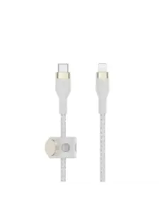 Cable lightning a usb tipo c belkin 1m -  macho - macho -  blanco