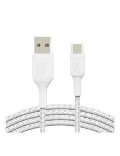 Cable usb tipo c a usb tipo a belkin 2m -  macho - macho -  blanco