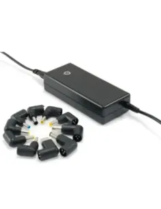 Cargador universal de portatil conceptronic 90w automatico 18v a 20v 10tips