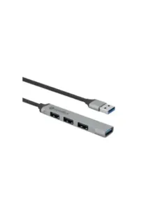 Coolbox HUB4 Lite USB-C/A 4 Puertos Aluminio