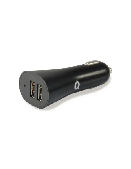 Cargador de coche conceptronic cusbcar4a 2x usb tipo a