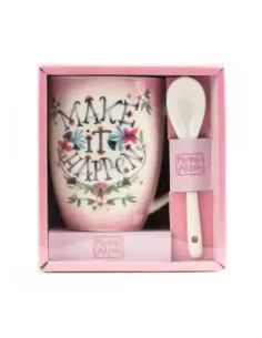 Taza con cuchara enesco make it happen