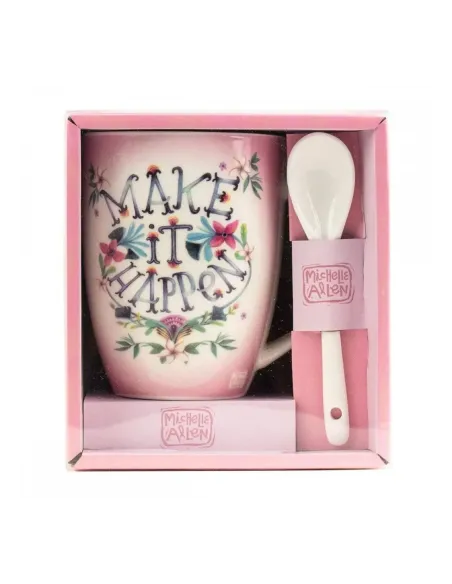 Taza con cuchara enesco make it happen
