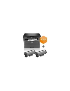 Multifunción Láser Monocromo Brother DCP-L2627DWXL WiFi/ Dúplex/ Pack impresora + consumibles XL/ Negra