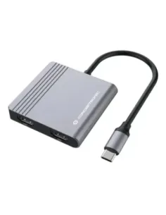 Hub usb tipo c conceptronic donn13g 2 x hdmi - 1 x usb 3.0 - 1 x usb tipo c