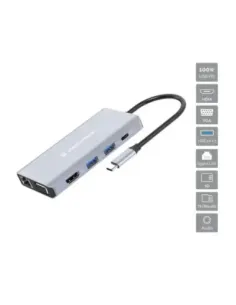 Docking station conceptronic usb tipo c 10 en 1