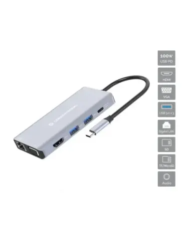 Docking station conceptronic usb tipo c 10 en 1
