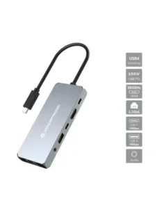 Docking station conceptronic usb tipo c 6 en 1