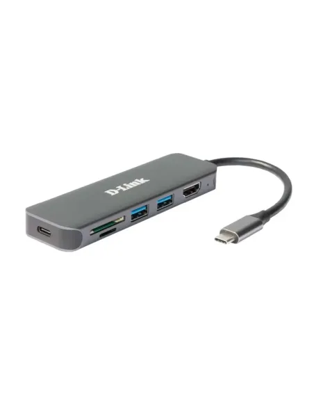Docking d - link usb tipo c 6 en 1