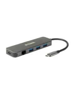 Hub d - link dub - 2334 usb tipo c 5 en 1