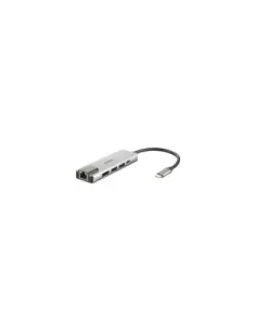 Docking USB Tipo-C D-Link DUB-M520/ 2xUSB/ 1xUSB Tipo-C/ 1xHDMI 4K/ 1xRJ45/ 1xThunderbolt/ Gris