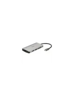 Docking USB Tipo-C D-Link DUB-M810/ 3xUSB/ 1xUSB Tipo-C/ 1xThunderbolt/ 1xHDMI 4K/ 1xRJ45/ 1xLector tarjetas/ Gris