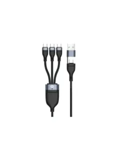 Cable 3x usb tipo c a usb tipo c - usb tipo a conceptronic 1.5m - macho - macho