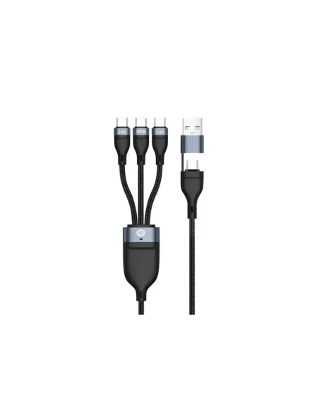 Cable 3x usb tipo c a usb tipo c - usb tipo a conceptronic 1.5m - macho - macho