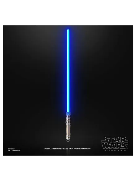 Replica hasbro 1:1 force x sable de luz leia organa black series