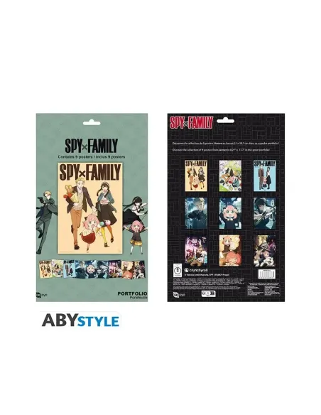 Portfolio 9 posters abystyle spy x family