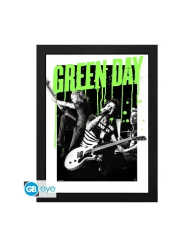 Impresion enmarcada gb eye green day live
