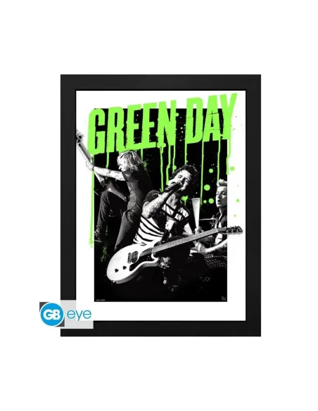 Impresion enmarcada gb eye green day live
