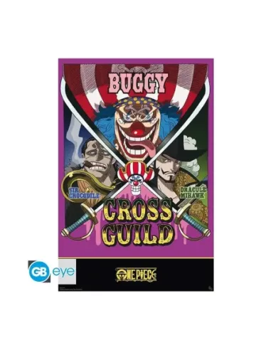 Poster gb eye maxi one piece wanted cross guild