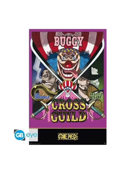 Poster gb eye maxi one piece wanted cross guild