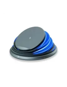 Cargador inalambrico conceptronic gorgon02g qi 10w gris