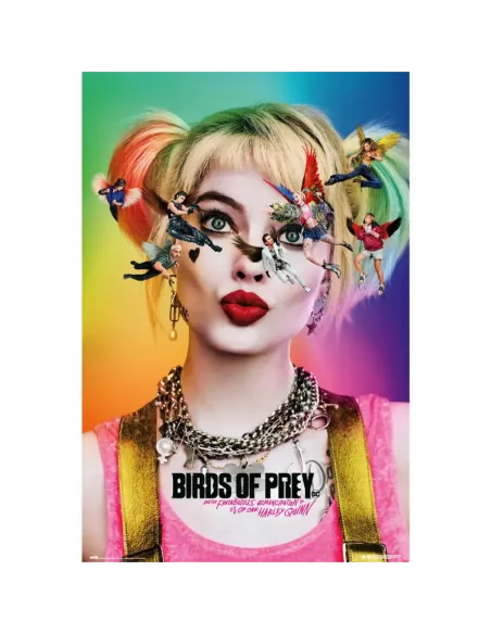 Poster birds of prey dazed and confused harley quinn