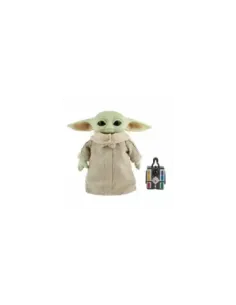 Peluche mattel el mandaloriano star wars baby yoda con control remoto