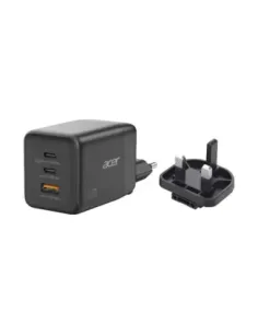 Cargador de pared acer 100w 2x usb tipo c 1x usb tipo a