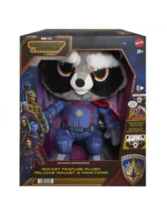 Peluche mattel marvel guardianes de la galaxia rocket