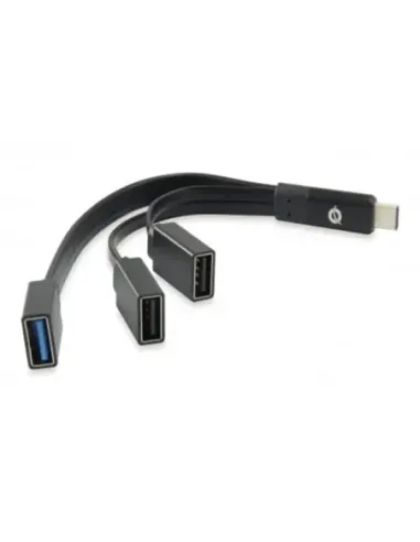 Hub usb tipo c conceptronic hubbies01b 1 x usb 3.0 - 2 x usb 2.0