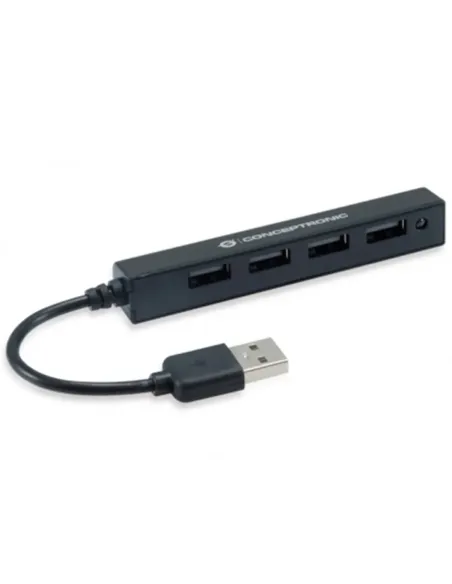 Hub usb 2.0 conceptronic hubbies05b 4 puertos