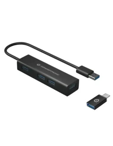 Hub usb 3.0 conceptronic hubbies06b 4 puertos